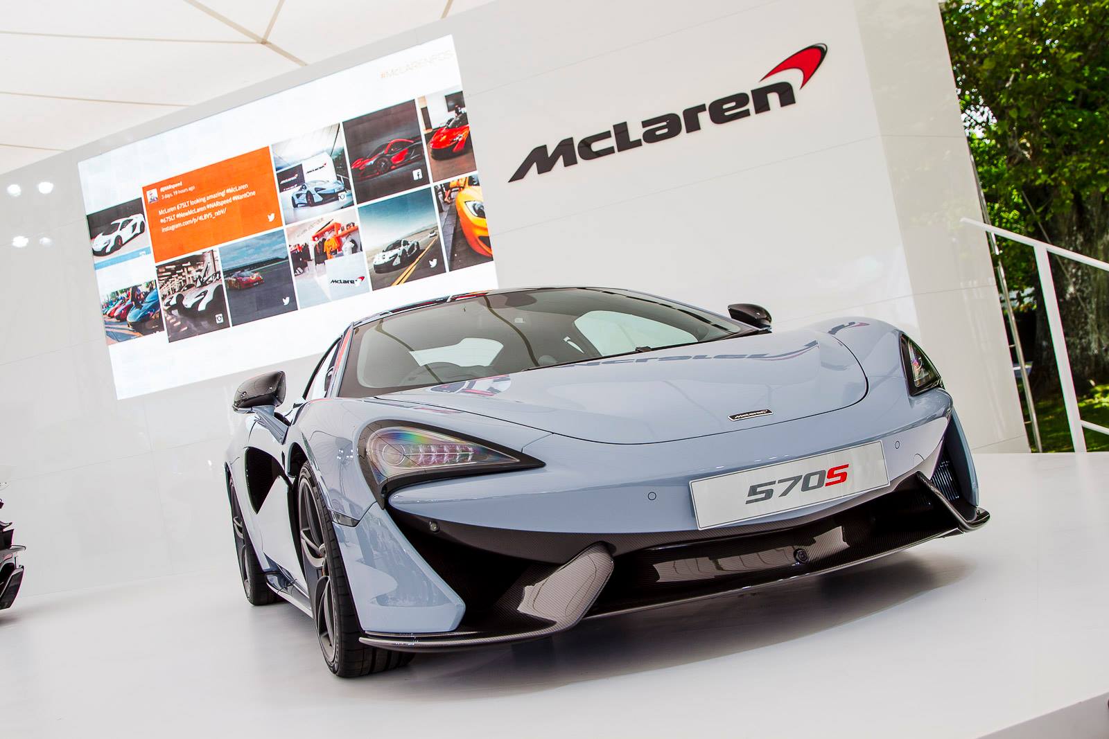 McLaren на Фестивале скорости 2015 в Гудвуде